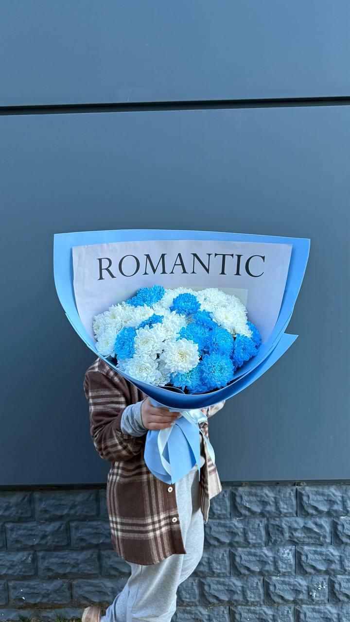 Дуо хризантем с доставкой в Адлере