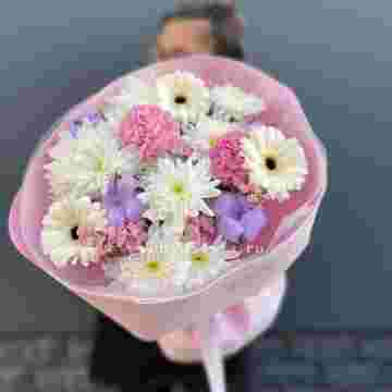 Букет цветов "Pink Spring" в Адлере