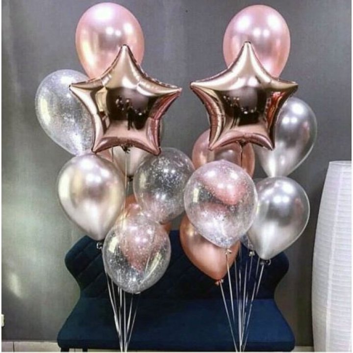 Фонтаны шаров "Дубль старт" в Адлере