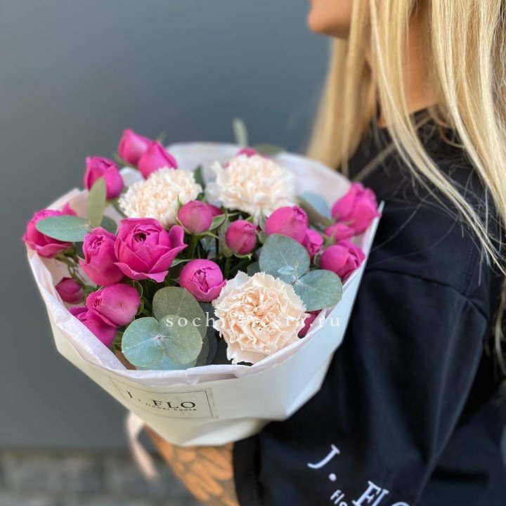 Букет с мисти бабблс №2 в Адлере