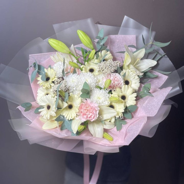 Букет "Нежная савана" в Адлере