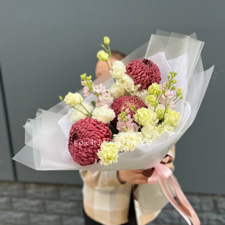 Букет "Дыхание весны" в Адлере