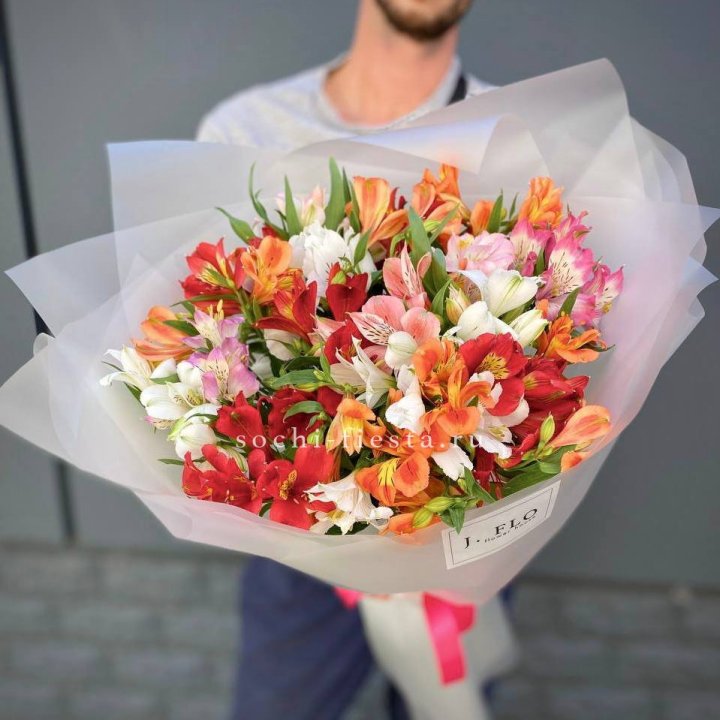 Микс альстромерий №5 в Адлере