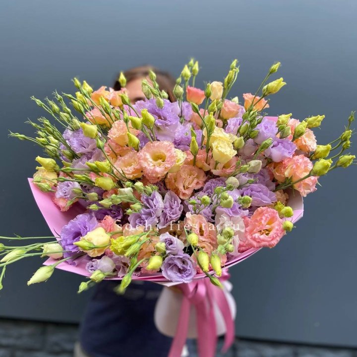 Букет эустом №2  в Адлере
