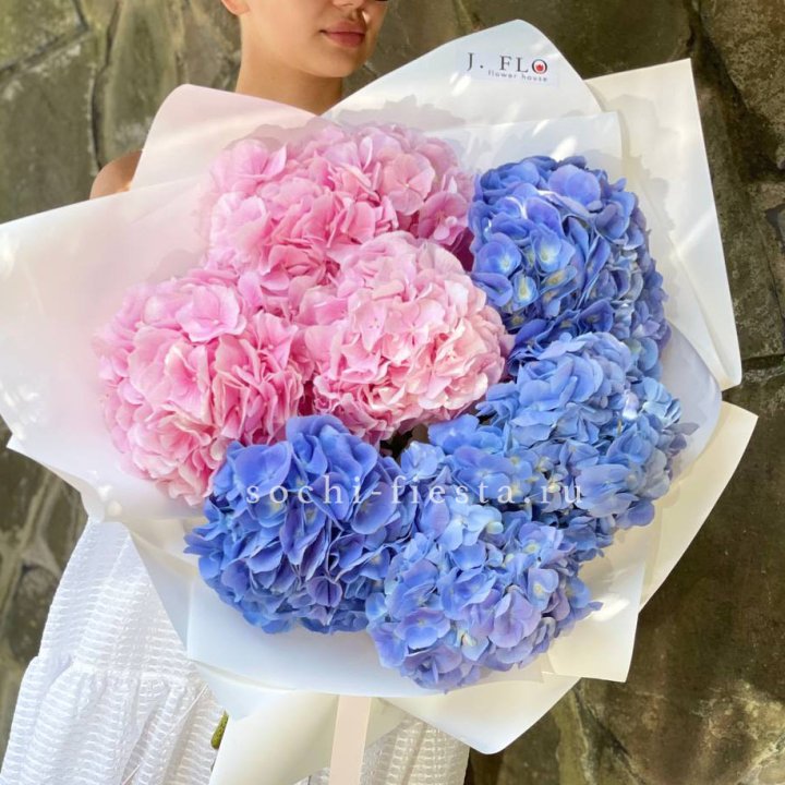 Букет гортензий №1 в Адлере