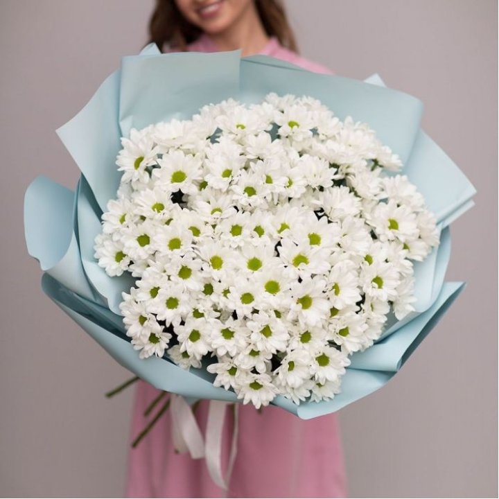  Букет хризантем Bon-Bon в Адлере