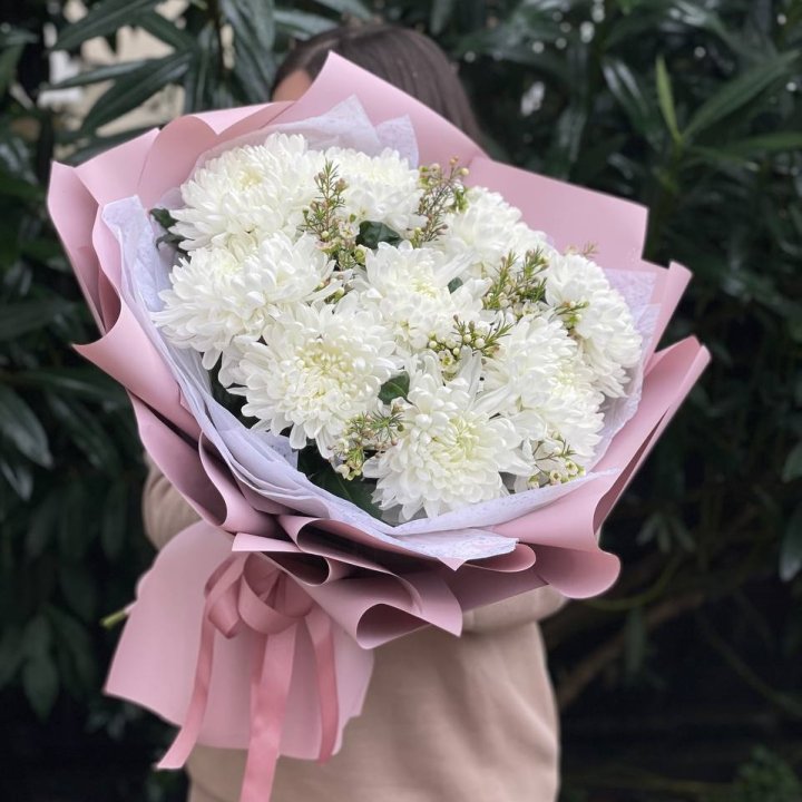 Букет хризантем №1 в Адлере