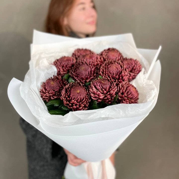 Букет хризантем Cassiopeia в Адлере