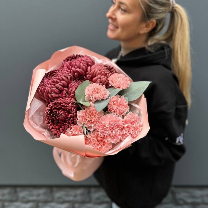 Дуо диантусы и бигуди в Адлере