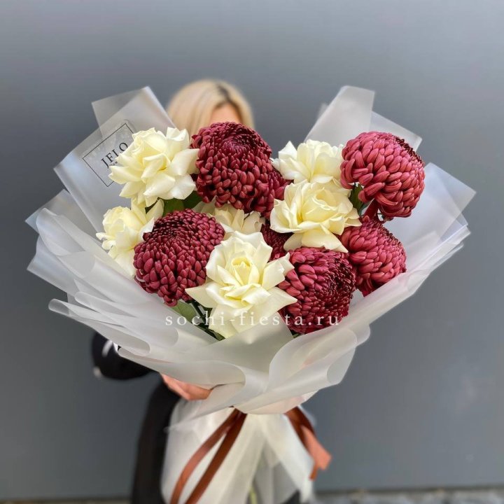 Дуо бигуди и розы в Адлере