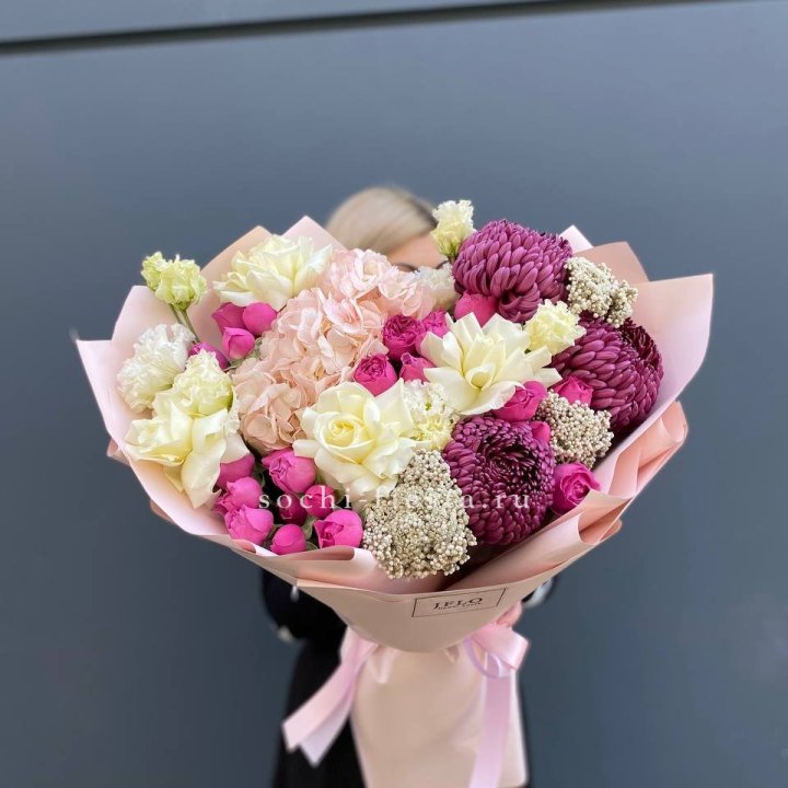 Букет "Любящее сердце" в Адлере