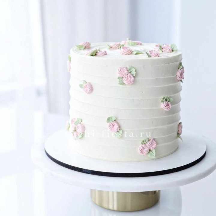 Торт "Розы в снегу" в Адлере