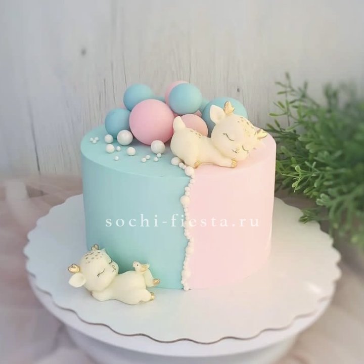 Торт "Boy or Girl?" в Адлере