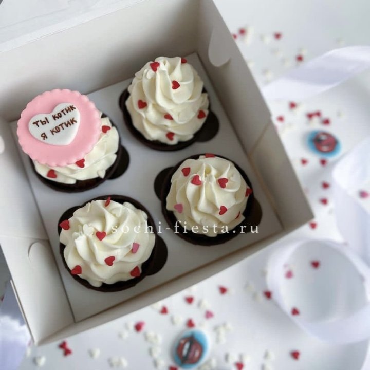 Набор капкейков "Для тебя" в Адлере