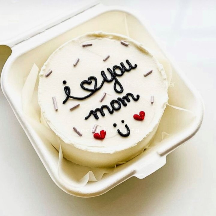 Бенто-торт "Мамочка, я люблю тебя!" в Адлере