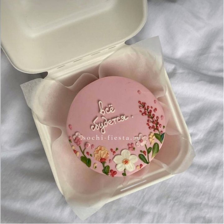 Бенто-торт "Все сбудется"  в Адлере