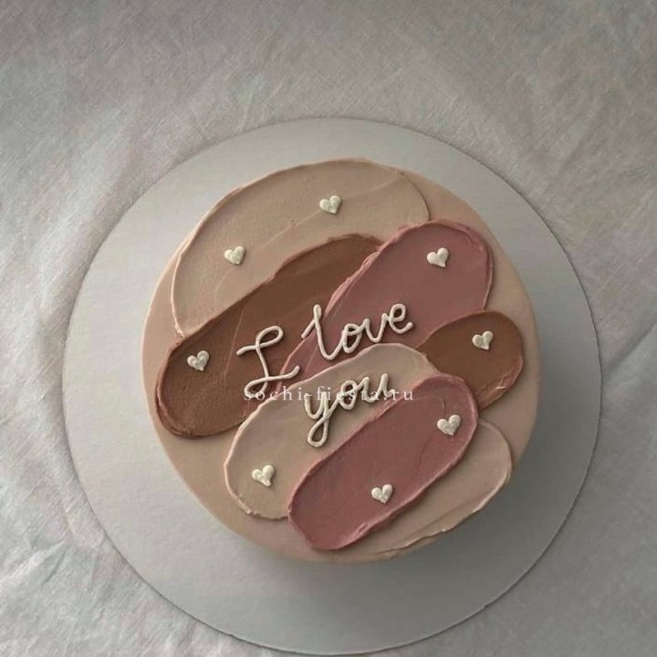 Бенто-торт "Я тебя люблю невероятно"  в Адлере