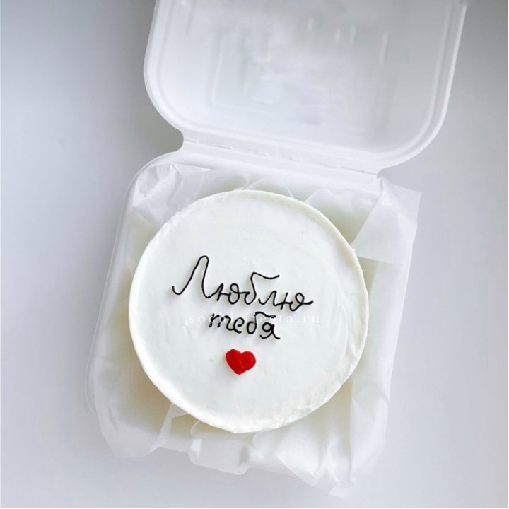 Бенто-торт "Люблю Тебя"  в Адлере