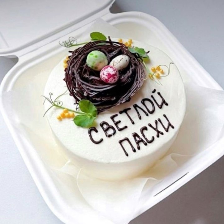 Бенто-торт "Светлой Пасхи" 1 в Адлере