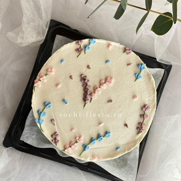 Бенто-торт "Лаванда" в Адлере