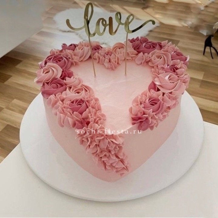 Торт "Сердце" 10 в Адлере