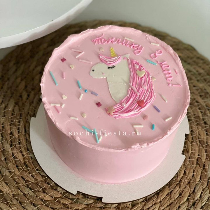 Бенто-торт "Пончику ... лет"  в Адлере