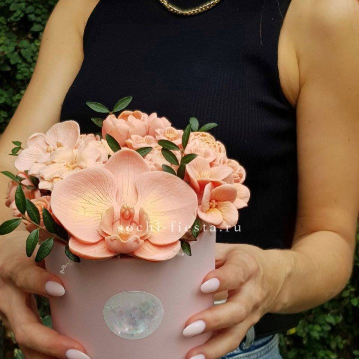 Шоколадный букет Орхидей в Адлере