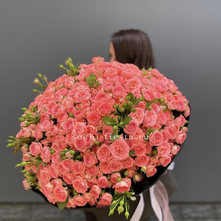 101 кустовая роза Барбадос в Адлере