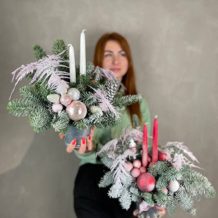 Новогодняя композиция "Кандилай" в Адлере