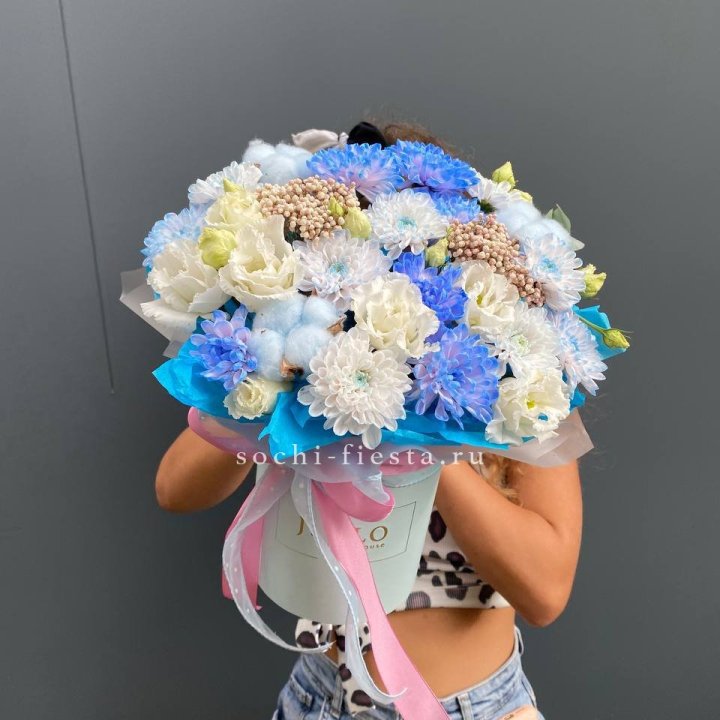 Коробка цветов  " Облако" в Адлере