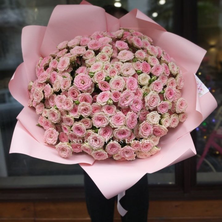 51 кустовая роза Твистер в Адлере