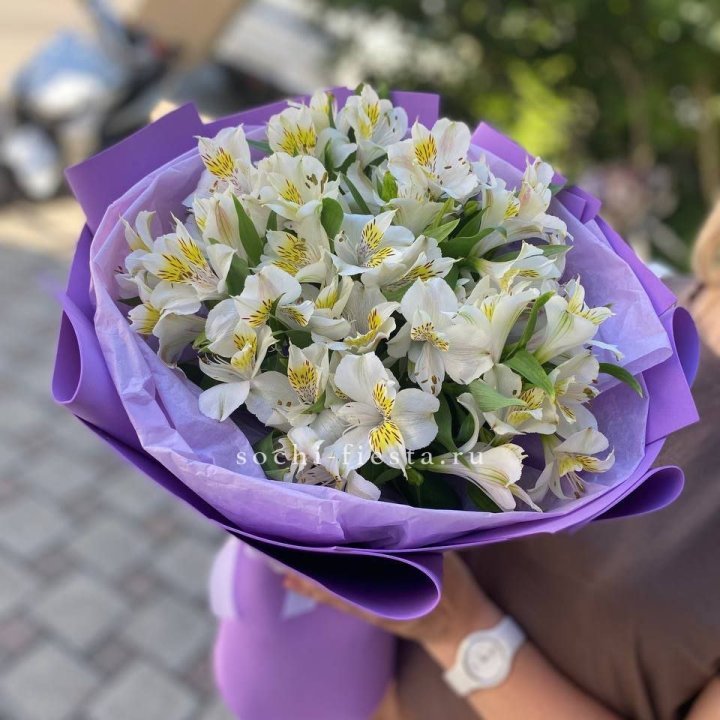 Букет альстромерий №6 в Адлере