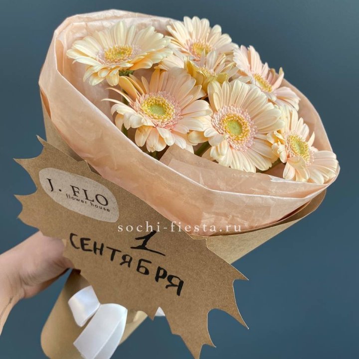 Букет гербер к 1 сентября в Адлере