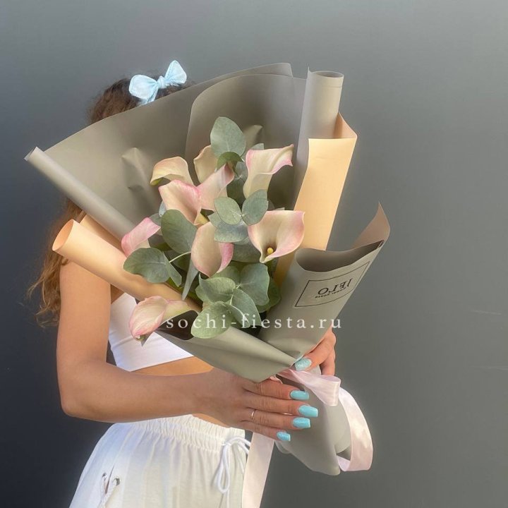 Букет калл №2 в Адлере