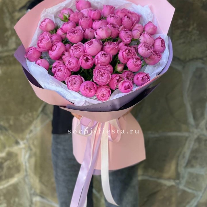 Букет "Пионки" в Адлере