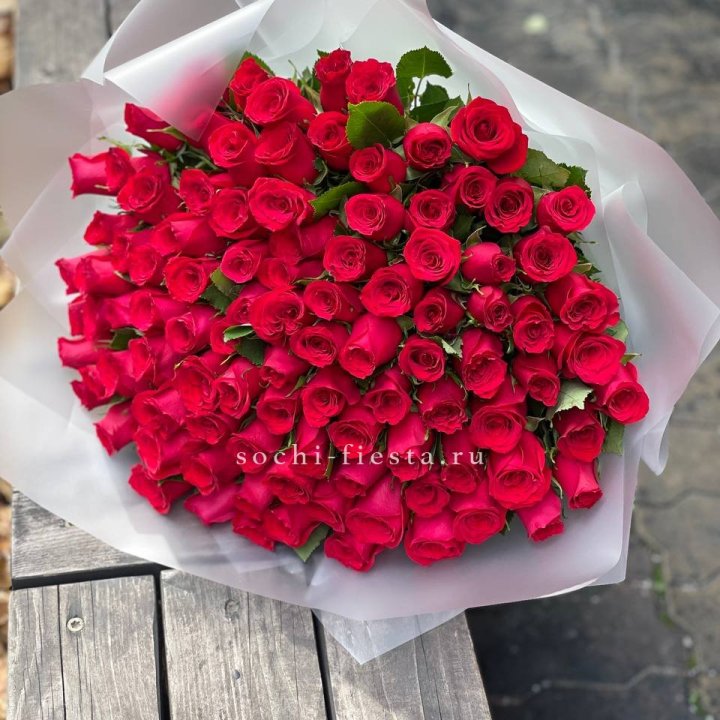 101 красная роза Лолита в Адлере