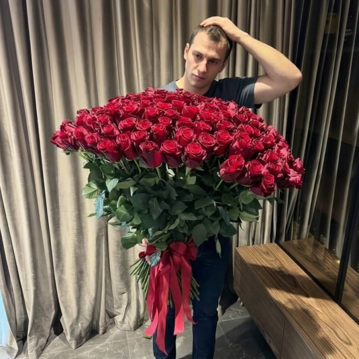 101 роза эквадор с доставкой в Адлере