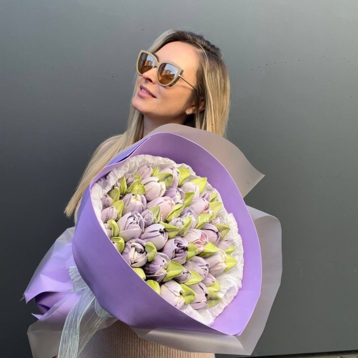 Зефирный букет purple в Адлере