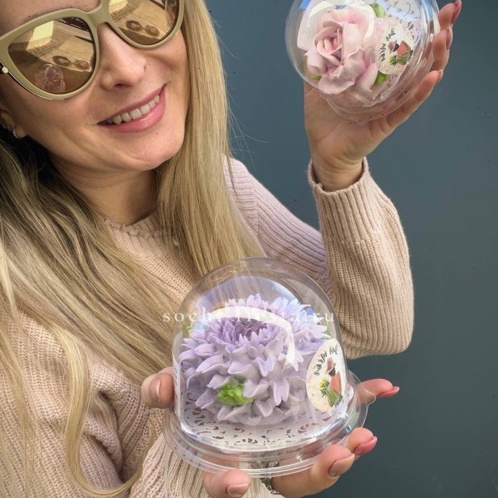 Зефир пион, роза (штучно) в Адлере